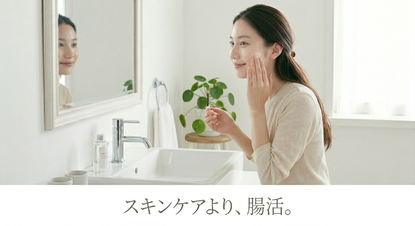 肌荒れが続いていた、腸からのサイン
