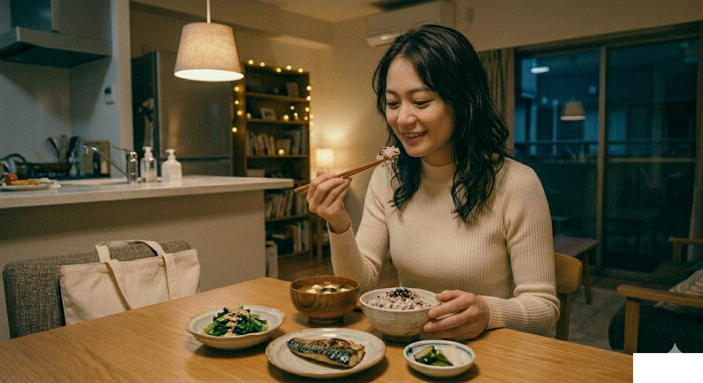 お菓子でご飯を食べない日が続いていた